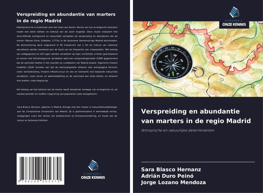 Verspreiding en abundantie van marters in de regio Madrid - Sara Blasco Hernanz, Adrián Duro Peinó, Jorge Lozano Mendoza
