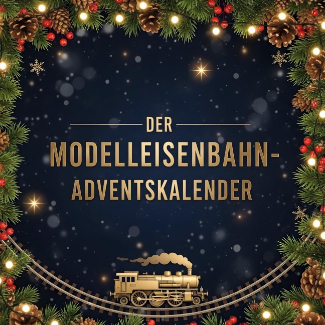Der Modelleisenbahn-Adventskalender - Isabella Münch