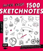 Cover-Bild zum Titel 'Let's sketch! Super easy! 1500 Sketchnotes' von ''