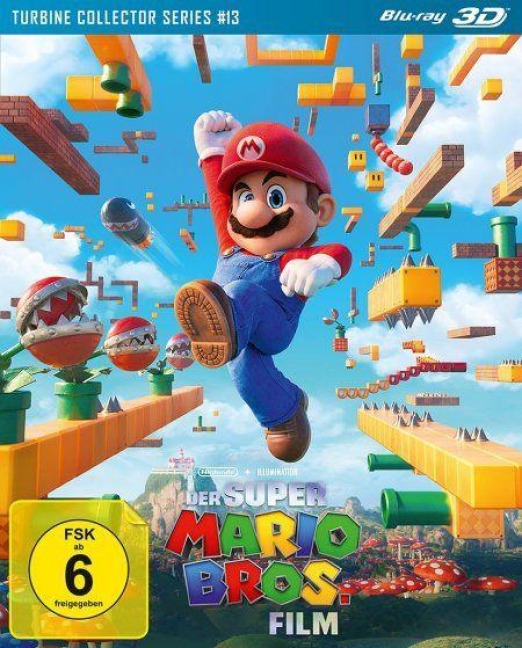 Der Super Mario Bros. Film (The Super Mario Bros. Movie) - 3D - Turbine Collector Series #13 (Blu-ray 3D) - 