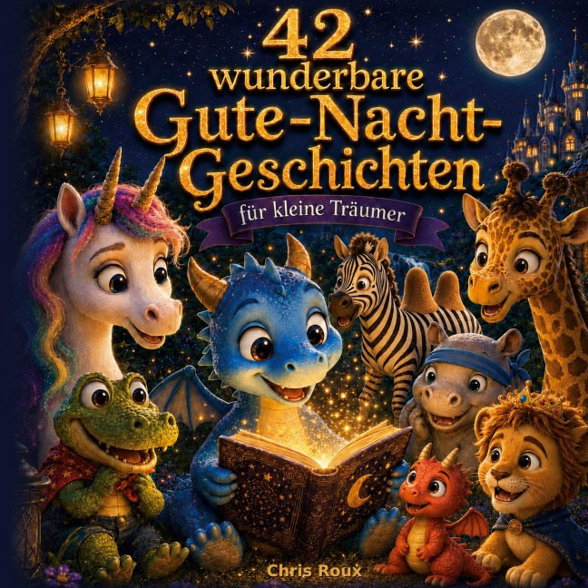 42 wunderbare Gute-Nacht-Geschichten - Chris Roux