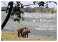 begegnungen - elefanten im südlichen afrika (Wandkalender 2024 DIN A2 quer), CALVENDO Monatskalender - Rsiemer Rsiemer