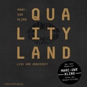 Cover-Bild zum Titel 'QualityLand (QualityLand 1)' von 'Marc-Uwe Kling'