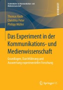 Cover-Bild zum Titel 'Das Experiment in der Kommunikations- und Medienwissenschaft' von 'Thomas Koch, Philipp Müller, Christina Peter'