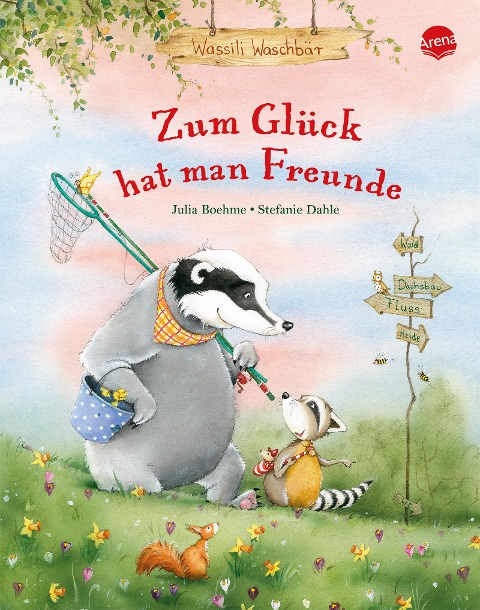 Wassili Waschbär. Zum Glück hat man Freunde - Julia Boehme