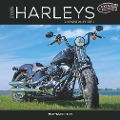 Harleys 2025 - Broschürenkalender 30x30 cm (30x60 geöffnet) - Kalender mit Platz für Notizen - Motorräder - Bildkalender - Wandplaner - Harley-Davidson - 