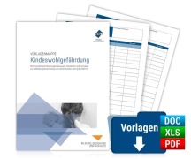 Cover-Bild zum Titel 'Vorlagenmappe Kindeswohlgefährdung' von ''