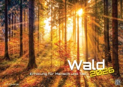 Cover-Bild zum Titel 'Wald - Erholung für Mensch und Tier - 2026 - Kalender DIN A3' von ''