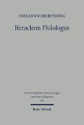 Cover-Bild zum Titel 'Heracleon Philologus' von 'Ansgar Wucherpfennig'