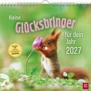 Cover-Bild zum Titel 'Wandkalender 2027: Kleine Glücksbringer für dein Jahr' von 'Julian Rad'