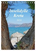 Inselidylle Kreta (Tischkalender 2024 DIN A5 hoch), CALVENDO Monatskalender - Claudia Kleemann