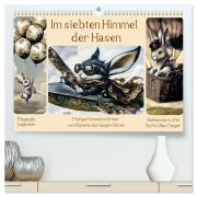 Cover-Bild zum Titel 'Im siebten Himmel der Hasen (hochwertiger Premium Wandkalender 2026 DIN A2 quer), Kunstdruck in Hochglanz' von 'Eva Ola Feix'