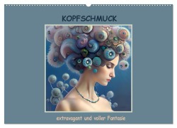 Cover-Bild zum Titel 'Kopfschmuck - extravagant und voller Fantasie (Wandkalender 2026 DIN A2 quer), CALVENDO Monatskalender' von 'IssaBild IssaBild'