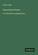 Cover-Bild zum Titel 'Theoretische Physik' von 'Gustav Jäger'