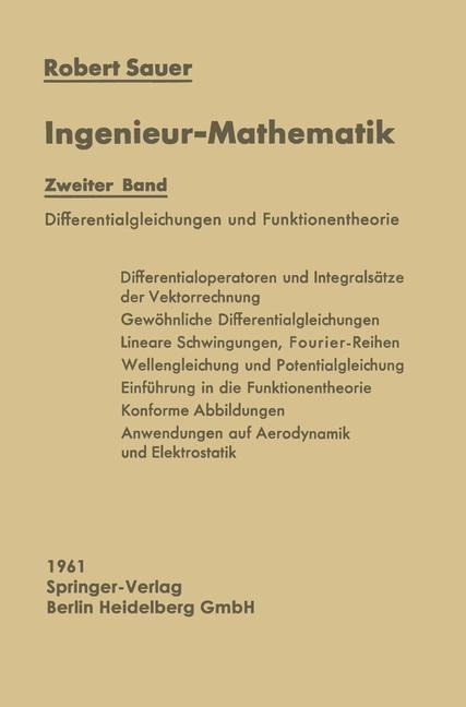 Ingenieur-Mathematik - Robert Sauer