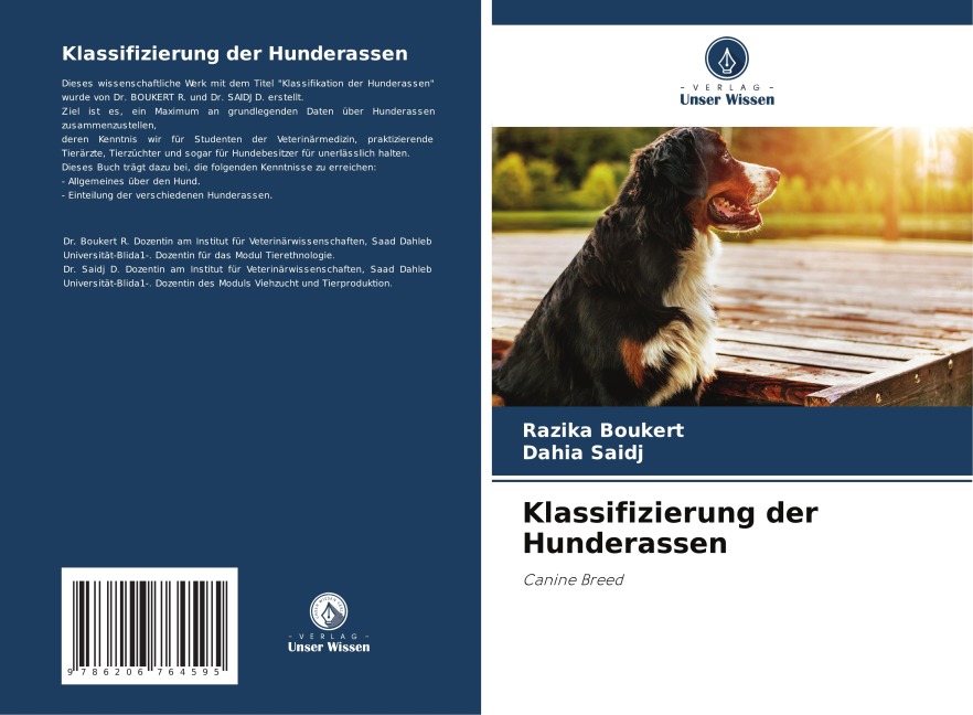 Klassifizierung der Hunderassen - Razika Boukert, Dahia Saidj
