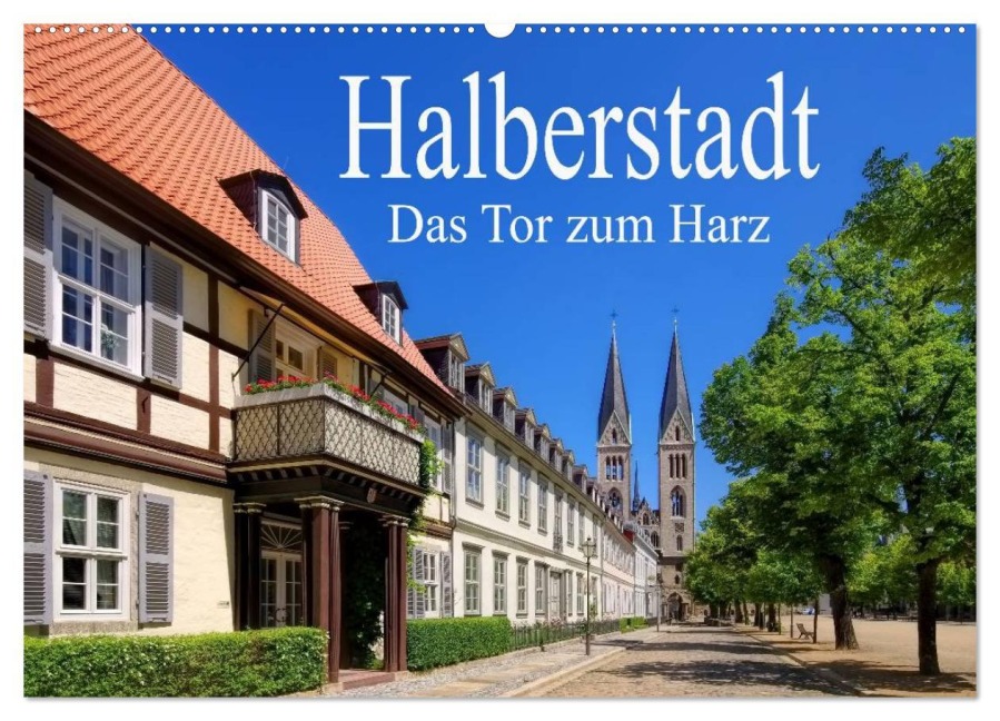 Halberstadt - Das Tor zum Harz (Wandkalender 2026 DIN A2 quer), CALVENDO Monatskalender - LianeM LianeM