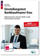 Cover-Bild zum Titel 'Einstellungstest Bankkaufmann / Bankkauffrau' von 'Kurt Guth, Marcus Mery'