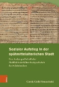 Cover-Bild zum Titel 'Sozialer Aufstieg in der spätmittelalterlichen Stadt' von 'Carola Goihl-Smuzcinski'