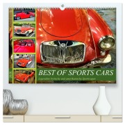 Cover-Bild zum Titel 'Best of Sports Cars - Legendäre britische und amerikanische Sportwagen (hochwertiger Premium Wandkalender 2026 DIN A2 quer), Kunstdruck in Hochglanz' von 'Henning von Löwis of Menar'