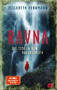 Cover-Bild zum Titel 'RAVNA - Die Tote in den Nachtbergen' von 'Elisabeth Herrmann'