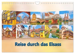 Cover-Bild zum Titel 'Reise durch das Elsass (Wandkalender 2026 DIN A4 quer), CALVENDO Monatskalender' von 'Nina Schwarze'