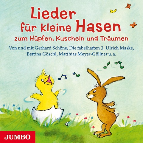 Lieder für kleine Hasen zum Hüpfen, Kuscheln und Träumen - Bettina Göschl, Ulrich Maske, Matthias Meyer-Göllner