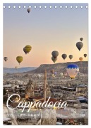 Cover-Bild zum Titel 'Cappadocia: Caves - Valleys - Balloons (Desk Calendar 2026 DIN A5 portrait), CALVENDO 12 Month DeskCalendar' von 'Polina Kabakova'