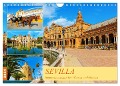Sevilla - Impressionen aus dem Herzen Andalusiens (Wandkalender 2024 DIN A4 quer), CALVENDO Monatskalender - Christian Müller