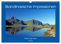 Skandinavische Impressionen - Oasen der Ruhe (Wandkalender 2025 DIN A3 quer), CALVENDO Monatskalender - Reinhard Pantke