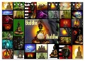 Buddha (Tischkalender 2025 DIN A5 quer), CALVENDO Monatskalender - Claudia Burlager