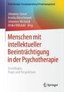 Cover-Bild zum Titel 'Menschen mit intellektueller Beeinträchtigung in der Psychotherapie' von ''