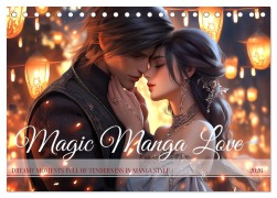 Cover-Bild zum Titel 'Magic Manga Love (Desk Calendar 2026 DIN A5 landscape), CALVENDO 12 Month DeskCalendar' von 'Kerstin Waurick'