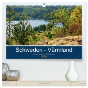 Cover-Bild zum Titel 'Schweden - Värmland (hochwertiger Premium Wandkalender 2026 DIN A2 quer), Kunstdruck in Hochglanz' von 'Patrick Freiberg'