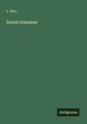 Cover-Bild zum Titel 'Ernste Stimmen' von 'L. Rien'