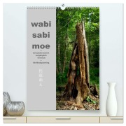 Cover-Bild zum Titel 'wabi sabi moe - bewundernswert vergänglich erotisch - Akt/Bodypainting (hochwertiger Premium Wandkalender 2026 DIN A2 hoch), Kunstdruck in Hochglanz' von 'Fru. Ch Fru. Ch'