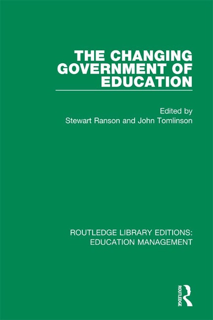 The Changing Government of Education - 