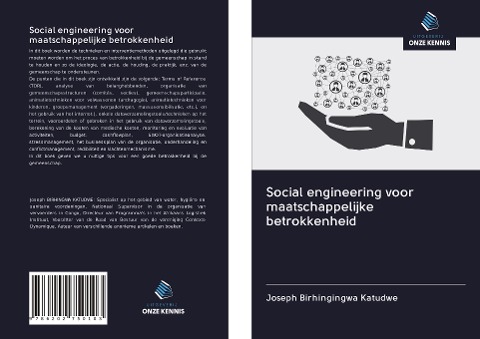Social engineering voor maatschappelijke betrokkenheid - Joseph Birhingingwa Katudwe