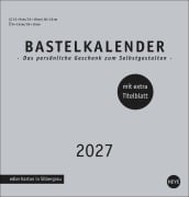 Cover-Bild zum Titel 'Premium-Bastelkalender silbergrau mittel 2027' von ''
