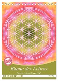 Blume des Lebens - Harmonie durch Symbolkraft (Tischkalender 2024 DIN A5 hoch), CALVENDO Monatskalender - Gaby Shayana Hoffmann