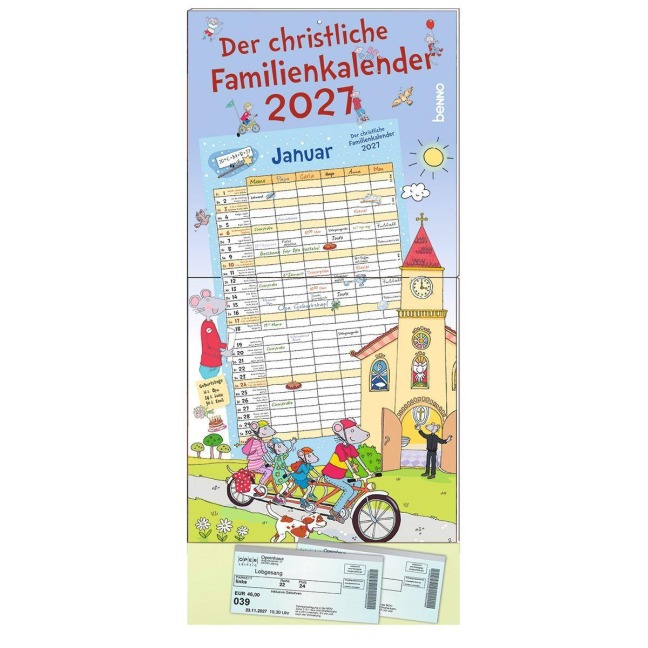 Der christliche Familienkalender 2027 - 
