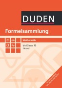 Cover-Bild zum Titel 'Formelsammlung Mathematik 7.-10. Schuljahr Hessen' von ''