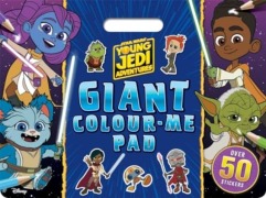 Cover-Bild zum Titel 'Star Wars Young Jedi Adventures: Giant Colour Me Pad' von 'Walt Disney'