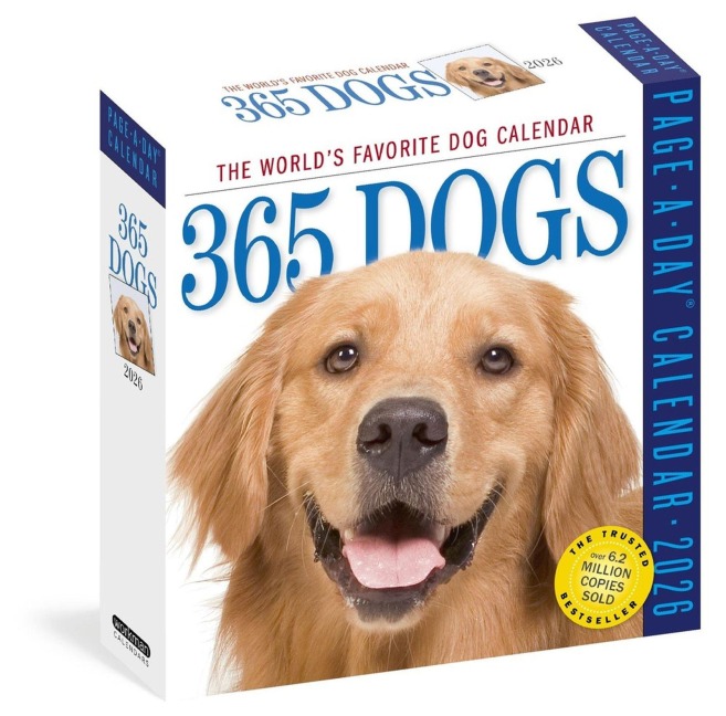 365 Dogs Page-A-Day® Calendar 2026 - 