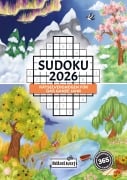 Cover-Bild zum Titel 'Sudoku 2026: Rätselvergnügen für das ganze Jahr mit dem großen Sudoku Kalender 2026 Rätselbuch für Erwachsene' von 'Rätsel Werft'