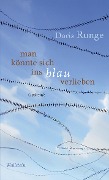 Cover-Bild zum Titel 'man könnte sich ins blau verlieben' von 'Doris Runge'