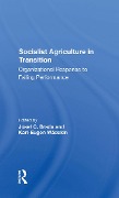 Cover-Bild zum Titel 'Socialist Agriculture In Transition' von 'Joseph C Brada, Karl-Eugen Wadekin'