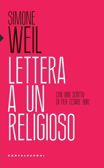 Lettera a un religioso - Simone Weil