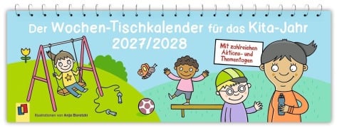 Cover-Bild zum Titel 'Der Wochen-Tischkalender für das Kita-Jahr 2027/2028' von ''