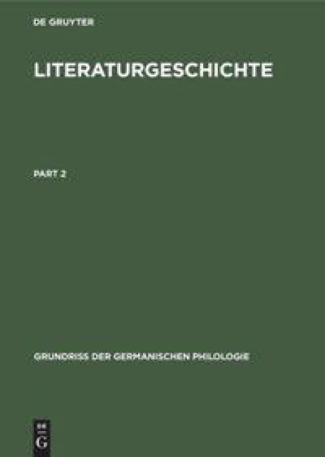 Literaturgeschichte - 
